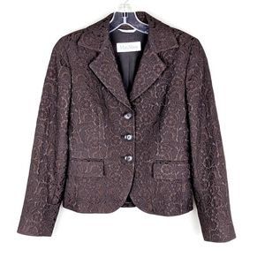 MaxMara | Brown Print Blazer - E82